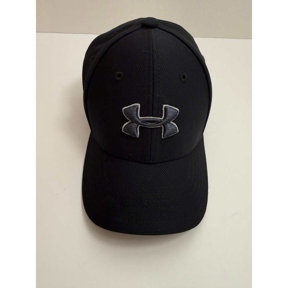 Under Armour Blitzing 3.0 Cap Youth S M Black Classic Fit Mesh Athletic Hat
